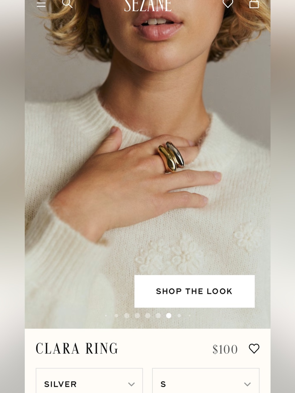 Sezane NEW RING - Picture 6 of 11